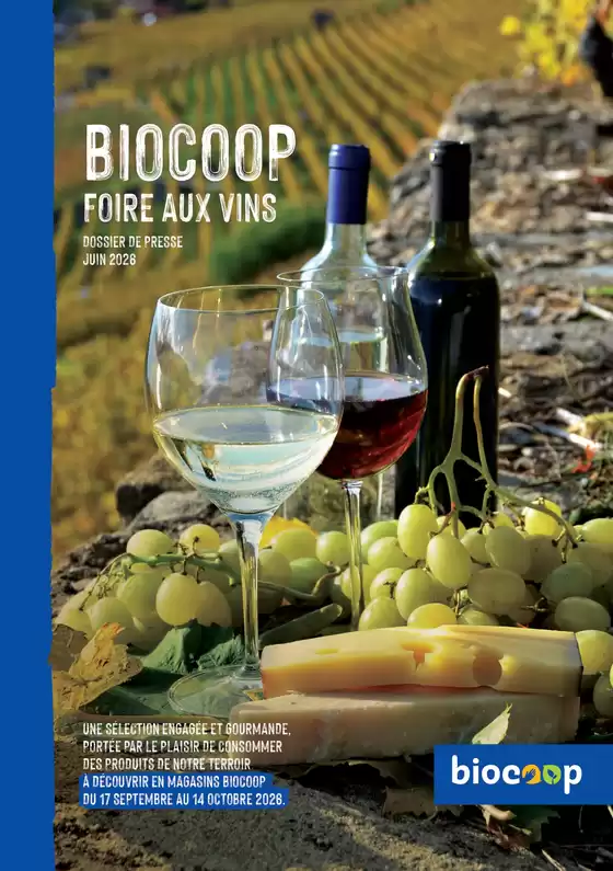 Catalogue Biocoop | Foire aux vins 2026 | 2026-06-17T00:00:00.000Z - 2026-09-30T00:00:00.000Z