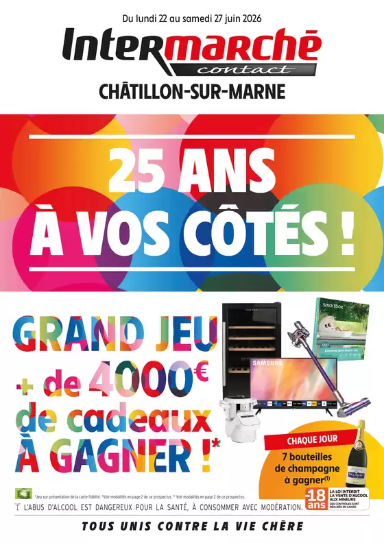 Catalogue Intermarché Contact à Agneaux | PROS LOCAL - 03987 CHATILLON SUR MARNE | 2026-06-22T00:00:00.000Z - 2026-06-27T00:00:00.000Z
