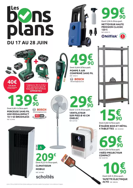 Catalogue Mr Bricolage | Les bons plans | 2026-06-18T00:00:00.000Z - 2026-06-28T00:00:00.000Z