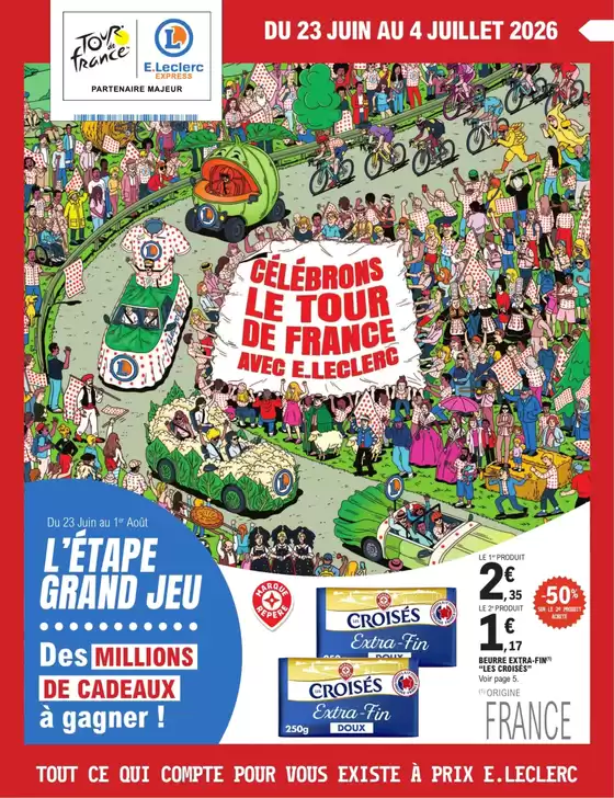 Catalogue E.Leclerc | DEPENSER MOINS 14 - EXPRESS | 2026-06-23T00:00:00.000Z - 2026-08-01T00:00:00.000Z