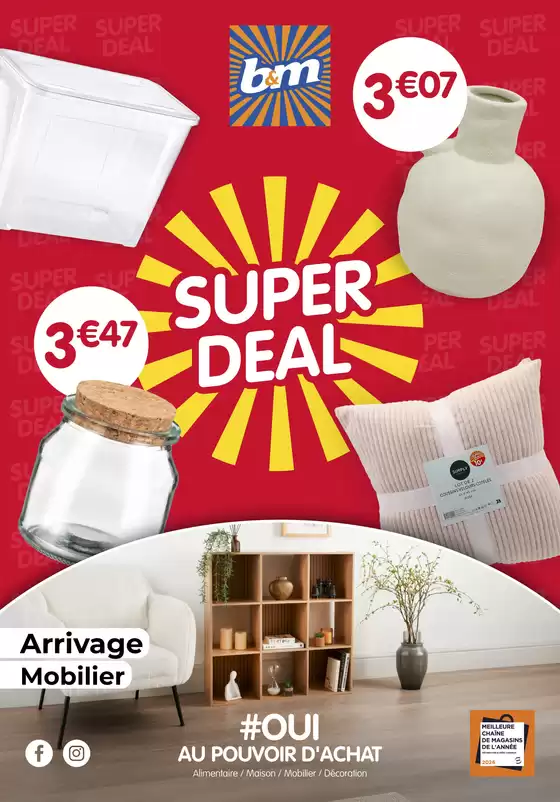 Catalogue B&M à Fitz-James | Super Deal | 2026-06-24T00:00:00.000Z - 2026-07-07T00:00:00.000Z
