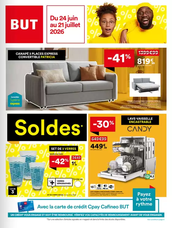 Catalogue BUT à Moulins-lès-Metz | But2613 Soldes Guf | 2026-06-24T00:00:00.000Z - 2026-07-21T00:00:00.000Z