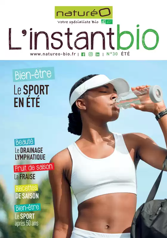 Catalogue NaturéO | L'instant bio | 2026-06-24T00:00:00.000Z - 2026-09-06T00:00:00.000Z