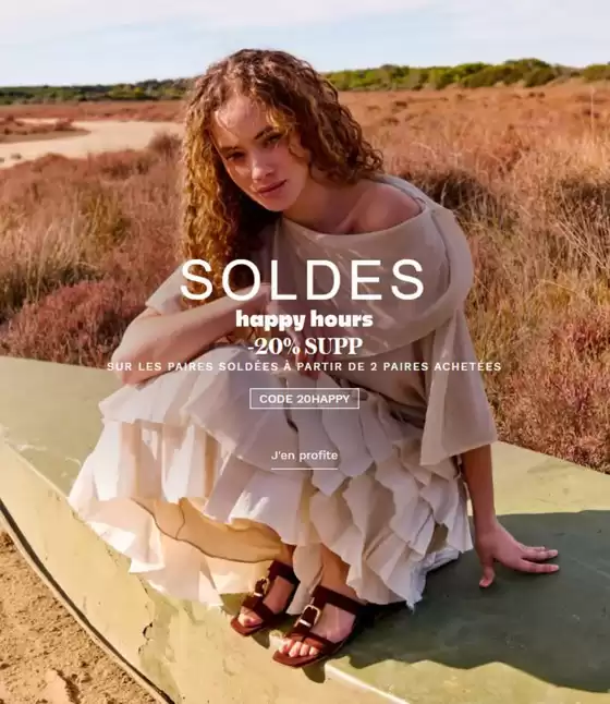 Catalogue Bocage | SOLDES Happy Hours de l'opération Soldes -20% | 2026-06-24T00:00:00.000Z - 2026-07-21T00:00:00.000Z