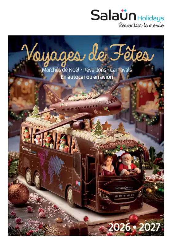 Catalogue Salaün Holidays à Cadolive | Voyages de Fêtes 2026 • 2027 | 2026-01-01T00:00:00.000Z - 2027-12-31T00:00:00.000Z