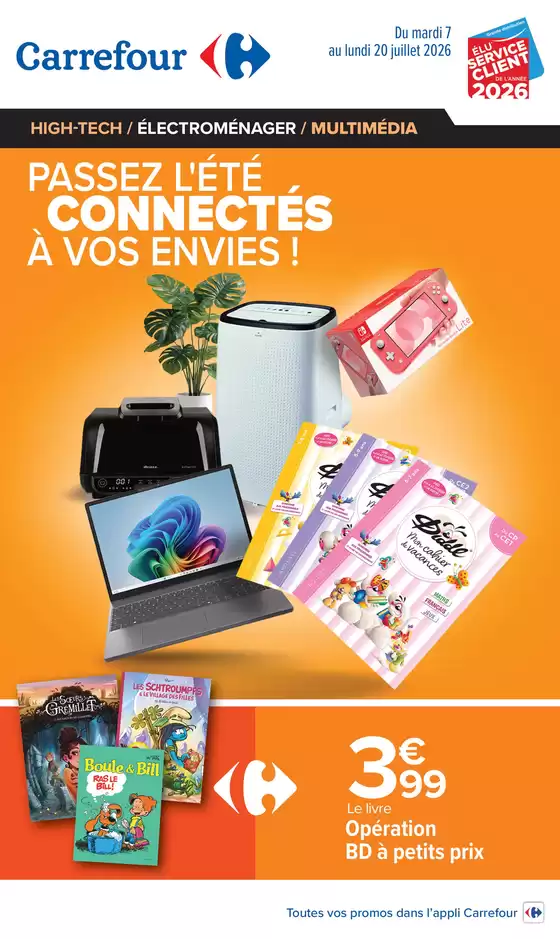 Catalogue Carrefour Drive à Cosne-d'Allier | PASSEZ LÉTÉ CONNECTÉ À VOS ENVIES | 2026-07-07T00:00:00.000Z - 2026-07-20T00:00:00.000Z