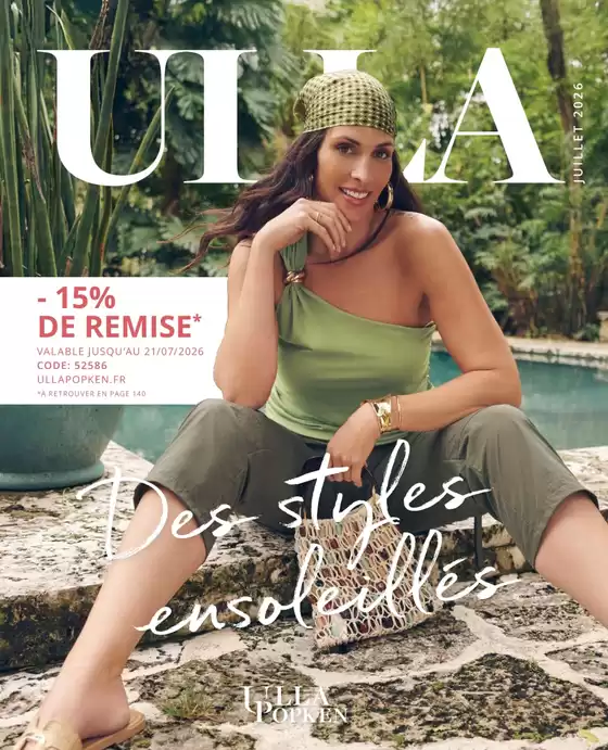 Catalogue Ulla Popken à Soissons | -15% de remise | 2026-06-25T00:00:00.000Z - 2026-07-21T00:00:00.000Z