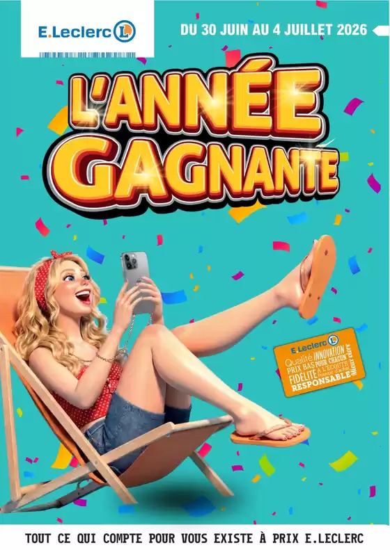 Catalogue E.Leclerc | Temps fort #27 | 2026-06-30T00:00:00.000Z - 2026-07-04T00:00:00.000Z