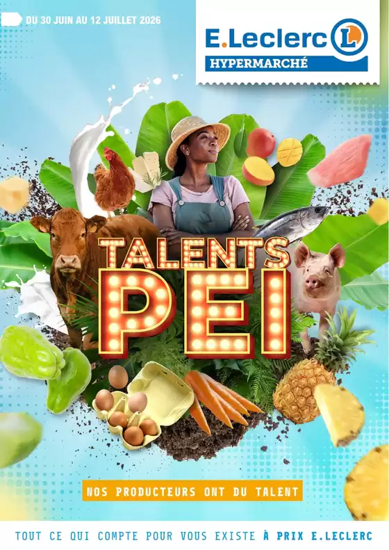 Catalogue E.Leclerc | Talent PEI | 2026-06-30T00:00:00.000Z - 2026-07-12T00:00:00.000Z