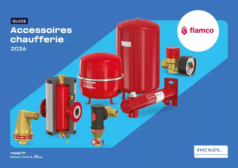 Catalogue Rexel | Guide accessoires chaufferie 2026 | 2026-01-01T00:00:00.000Z - 2026-12-31T00:00:00.000Z