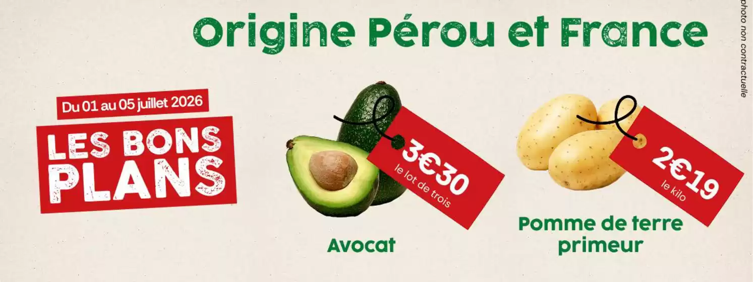Catalogue So.bio | Nos Bons Plans de la semaine | 2026-07-01T00:00:00.000Z - 2026-07-05T00:00:00.000Z