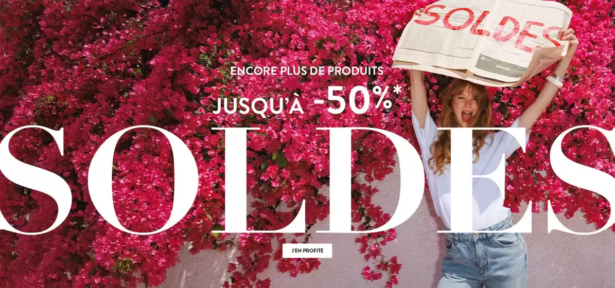 Catalogue Promod | SOLDES jusqu'à -50 % | 2026-07-01T00:00:00.000Z - 2026-07-21T00:00:00.000Z