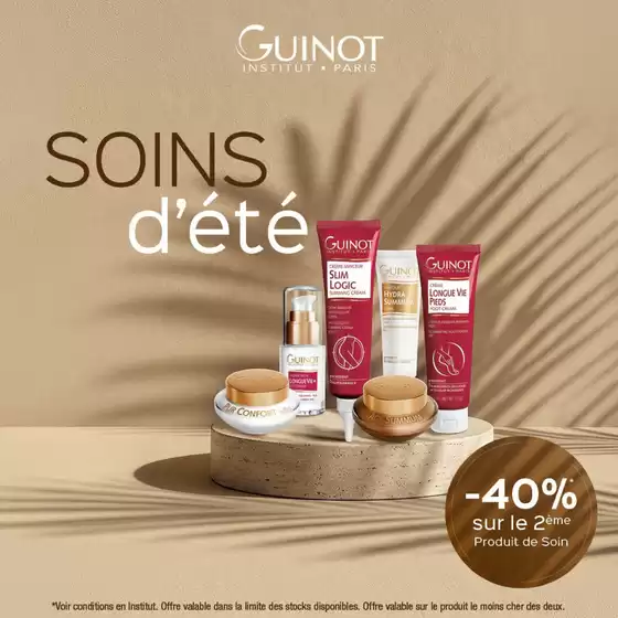Catalogue Guinot | SOINS d'été | 2026-07-01T00:00:00.000Z - 2026-07-31T00:00:00.000Z