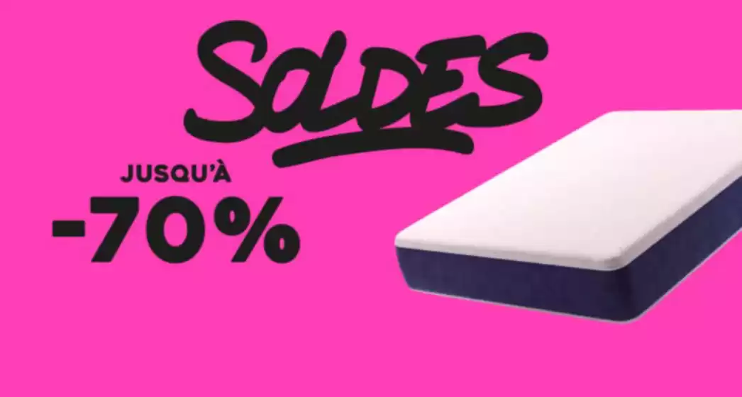Catalogue Le roi du matelas | SOLDES jusqu'à -70 % | 2026-07-01T00:00:00.000Z - 2026-07-21T00:00:00.000Z