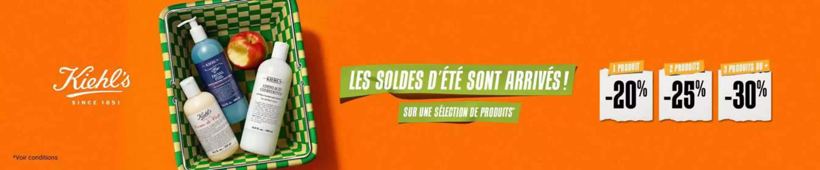 Catalogue Kiehl's | SOLDES D’ÉTÉ | 2026-07-01T00:00:00.000Z - 2026-07-07T00:00:00.000Z