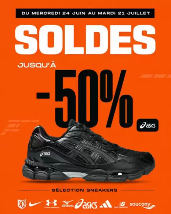 Catalogue Footkorner | SOLDES jusqu'à -50 % | 2026-07-01T00:00:00.000Z - 2026-07-21T00:00:00.000Z