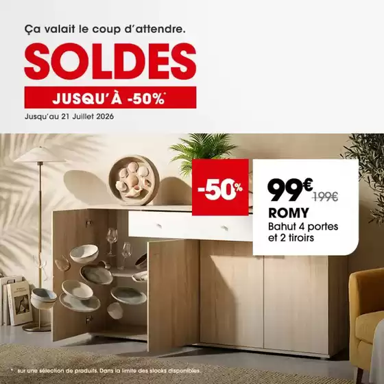 Catalogue Basika | SOLDES jusqu'à -50 % | 2026-07-01T00:00:00.000Z - 2026-07-21T00:00:00.000Z