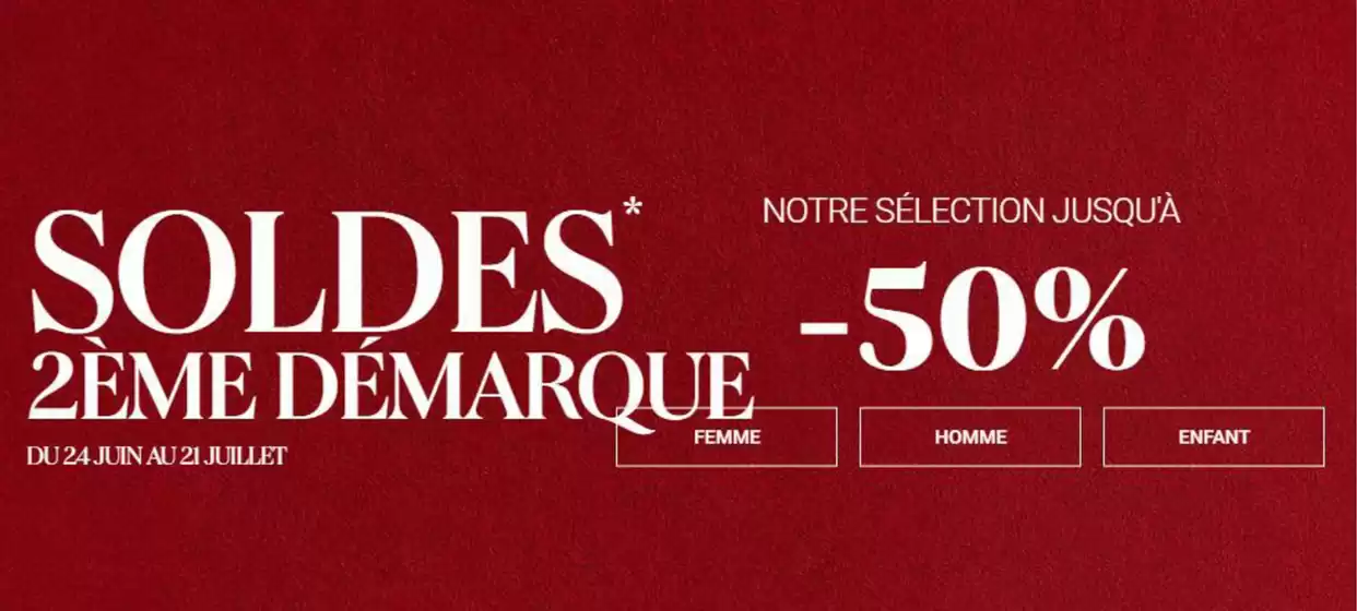 Catalogue Histoire d'Or | Soldes jusqu'à -50% | 2026-07-01T00:00:00.000Z - 2026-07-21T00:00:00.000Z