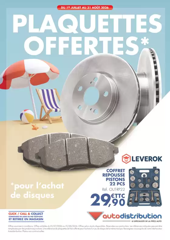 Catalogue Autodistribution à Brest | Plaquettes offertes | 2026-07-01T00:00:00.000Z - 2026-08-31T00:00:00.000Z
