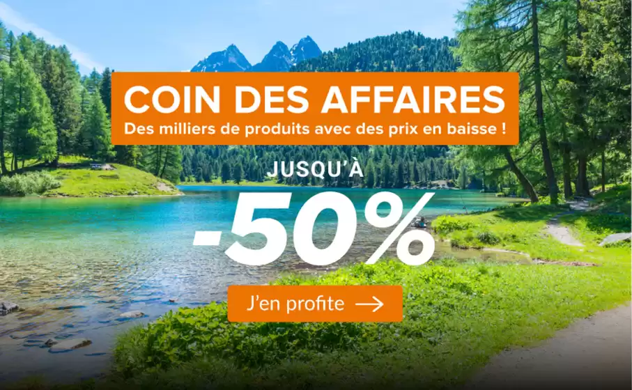 Catalogue Au vieux campeur à Niort | SOLDES jusqu'à -50 % | 2026-07-02T00:00:00.000Z - 2026-07-21T00:00:00.000Z