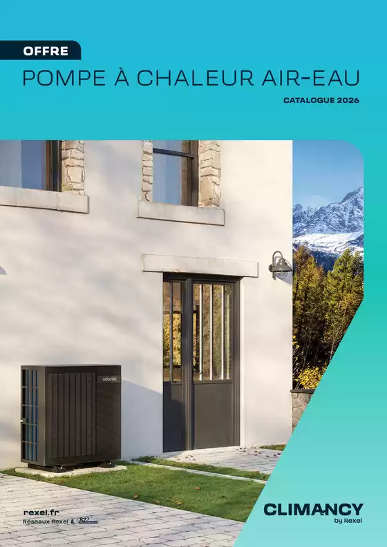 Catalogue Rexel | Catalogue pompe à chaleur air-eau | 2026-01-01T00:00:00.000Z - 2026-12-31T00:00:00.000Z