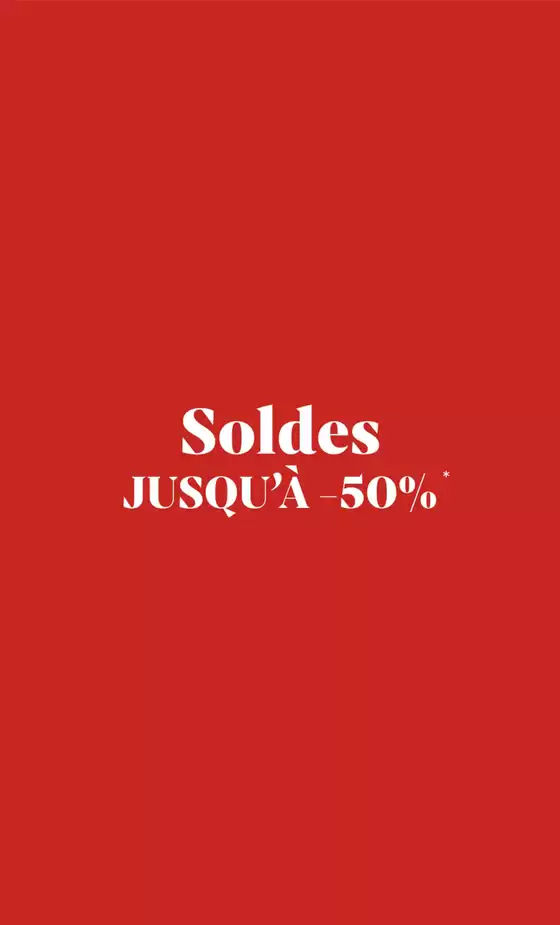 Catalogue Etam à Auray | SOLDES jusqu'à -50 % | 2026-07-02T00:00:00.000Z - 2026-07-21T00:00:00.000Z