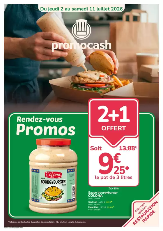 Catalogue Promocash | Vos Promos | 2026-07-02T00:00:00.000Z - 2026-07-11T00:00:00.000Z