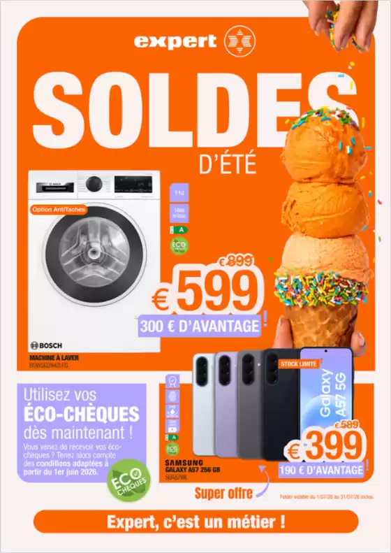 Catalogue Expert | Soldes d’été | 2026-07-02T00:00:00.000Z - 2026-07-31T00:00:00.000Z