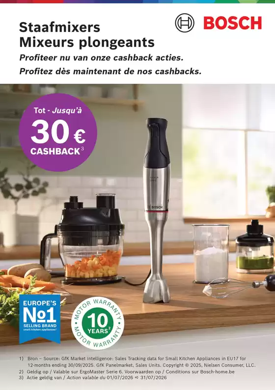 Catalogue Expert | Bosch - Jusqu'à €30 cashback | 2026-07-02T00:00:00.000Z - 2026-07-31T00:00:00.000Z