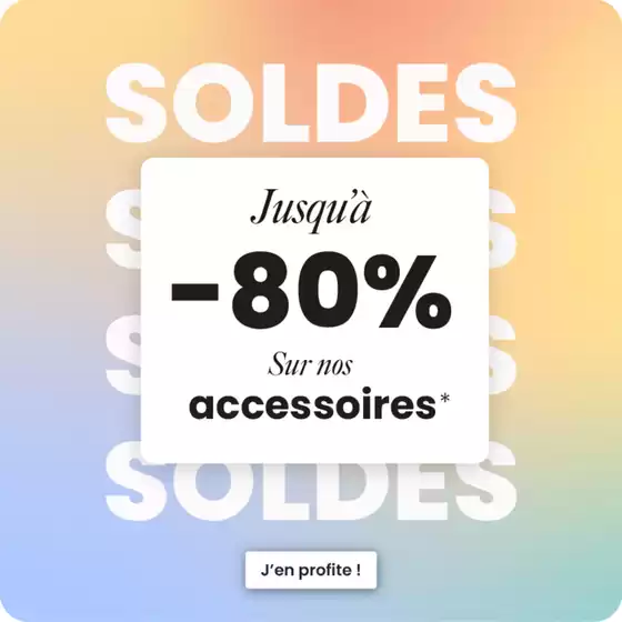Catalogue WeFix | Soldes Jusqu'à -80% Sur nos accessoires | 2026-07-02T00:00:00.000Z - 2026-07-21T00:00:00.000Z