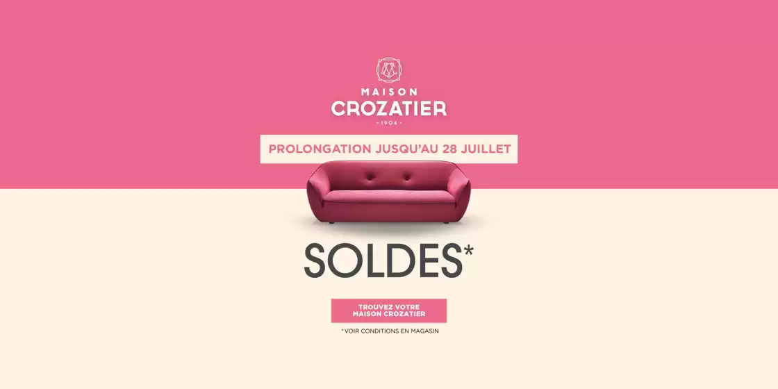 Catalogue Crozatier à Saint-Martin-le-Gréard | SOLDES | 2026-07-02T00:00:00.000Z - 2026-07-28T00:00:00.000Z