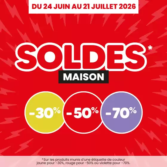 Catalogue Stokomani | SOLDES jusqu'à -50 % | 2026-07-02T00:00:00.000Z - 2026-07-21T00:00:00.000Z