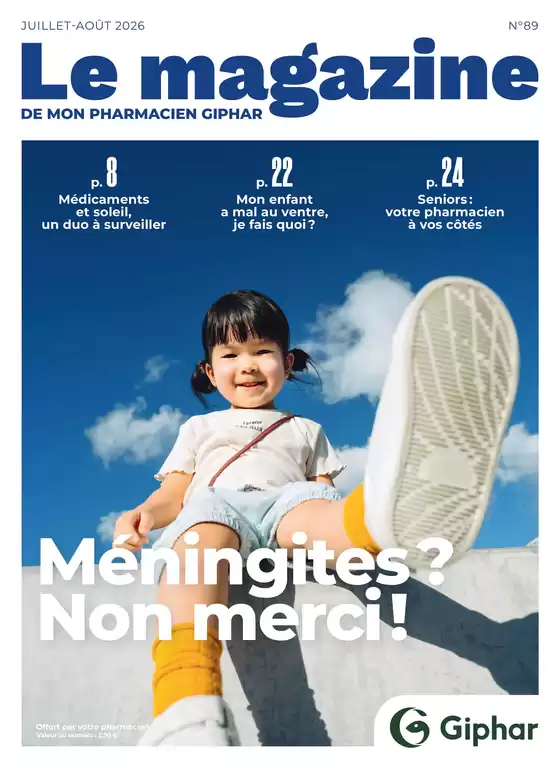 Catalogue Pharmacien Giphar à Dijon | JUILLET - AOÛT 2026 | 2026-07-02T00:00:00.000Z - 2026-08-31T00:00:00.000Z