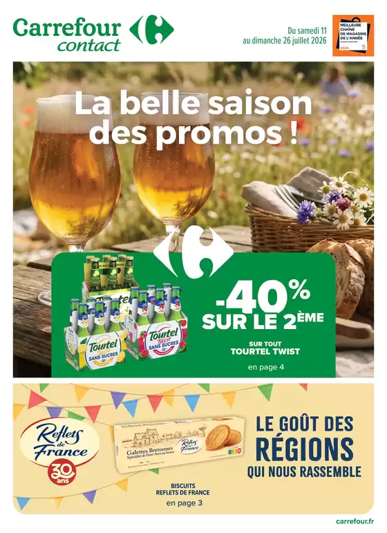 Catalogue Carrefour Contact à Langlade | La belle saison des promos! | 2026-07-03T00:00:00.000Z - 2026-07-26T00:00:00.000Z