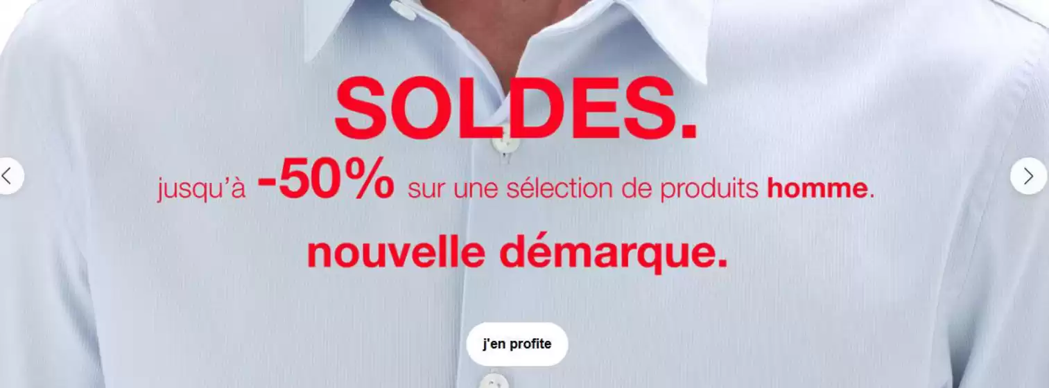 Catalogue Celio à Bezouce | Soldes jusqu’à -50% | 2026-07-03T00:00:00.000Z - 2026-07-21T00:00:00.000Z