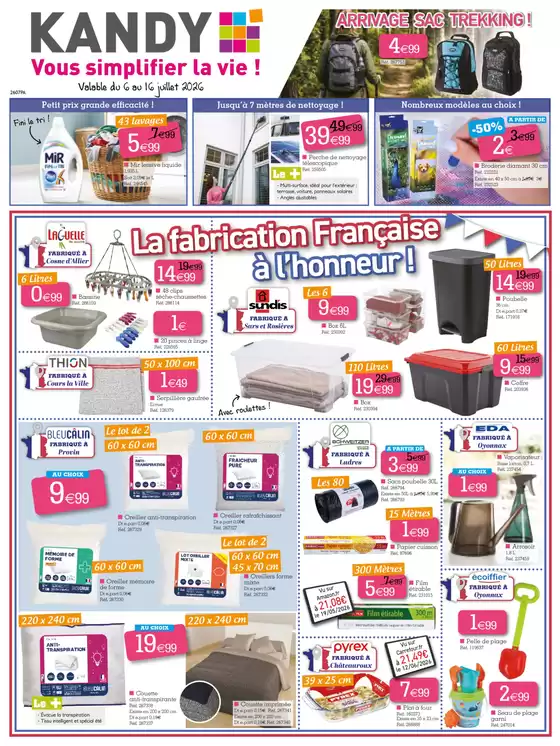Catalogue KANDY à Nantes | La fabrication Française à l'honneur! | 2026-07-06T00:00:00.000Z - 2026-07-16T00:00:00.000Z