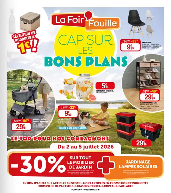 Catalogue La Foir'Fouille à La Membrolle-sur-Longuenée | CAP SUR LES BONS PLANS | 2026-07-06T00:00:00.000Z - 2026-07-12T00:00:00.000Z