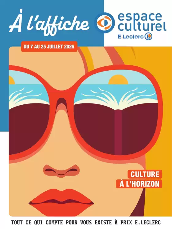 Catalogue E.Leclerc Espace Culturel à Eurocentre | SELECTION ÉTÉ | 2026-07-07T00:00:00.000Z - 2026-07-25T00:00:00.000Z