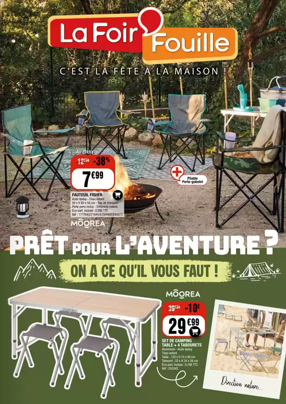 Catalogue La Foir'Fouille | MOOREA PRÊT POUR L'AVENTURE? ON A CE QU'IL VOUS FAUT ! | 2026-07-06T00:00:00.000Z - 2026-07-12T00:00:00.000Z