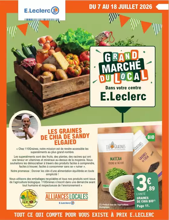 Catalogue E.Leclerc | ALLIANCES LOCALES - LE GRAND MARCHE DU LOCAL | 2026-07-07T00:00:00.000Z - 2026-07-18T00:00:00.000Z