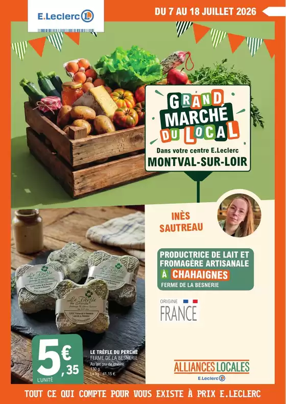 Catalogue E.Leclerc | Catalogue Alliances Locales | 2026-07-07T00:00:00.000Z - 2026-07-18T00:00:00.000Z