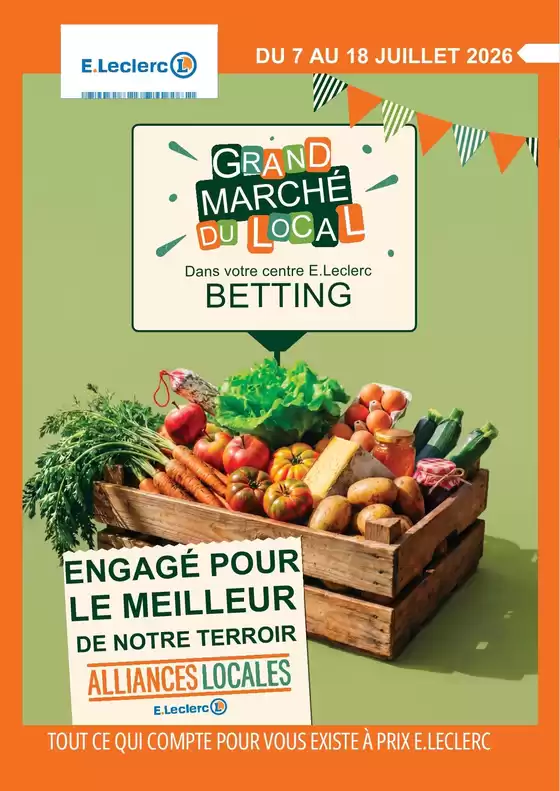 Catalogue E.Leclerc | GRAND MARCHE LOCAL | 2026-07-07T00:00:00.000Z - 2026-07-18T00:00:00.000Z