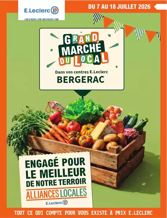 Catalogue E.Leclerc | 26M908H0124 LE GRAND MARCHE DU LOCAL | 2026-07-07T00:00:00.000Z - 2026-07-18T00:00:00.000Z