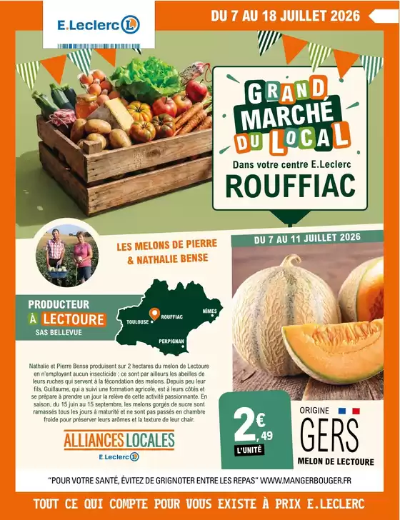 Catalogue E.Leclerc | GRAND MARCHE DU LOCAL - ROUFFIAC | 2026-07-07T00:00:00.000Z - 2026-07-18T00:00:00.000Z
