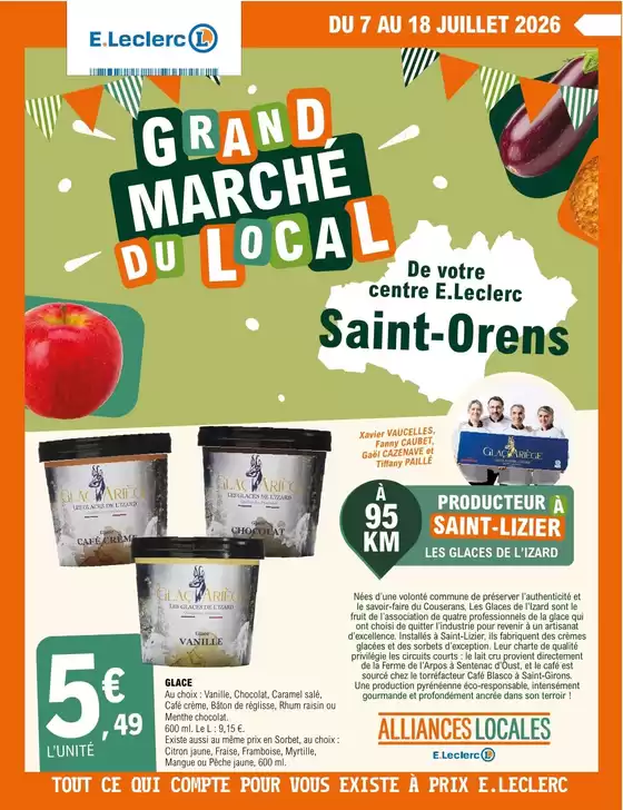 Catalogue E.Leclerc | GRAND MARCHE DU LOCAL - SODIREV | 2026-07-07T00:00:00.000Z - 2026-07-18T00:00:00.000Z