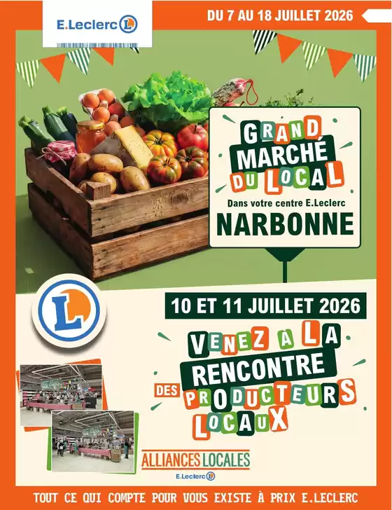 Catalogue E.Leclerc | GRAND MARCHE DU LOCAL - SODILANG | 2026-07-07T00:00:00.000Z - 2026-07-18T00:00:00.000Z