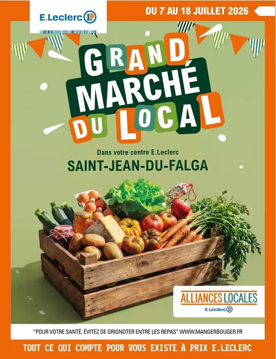 Catalogue E.Leclerc | GRAND MARCHE DU LOCAL - ARIEDIS | 2026-07-07T00:00:00.000Z - 2026-07-18T00:00:00.000Z