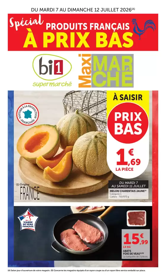 Catalogue Maximarché | Nos meilleures offres pour vous | 2026-07-07T00:00:00.000Z - 2026-07-12T00:00:00.000Z