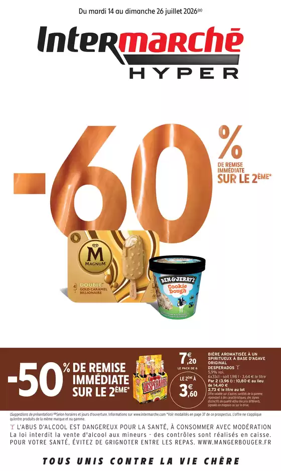 Catalogue Intermarché Hyper à | GEN JUILLET 2 | 2026-07-14T00:00:00.000Z - 2026-07-26T00:00:00.000Z