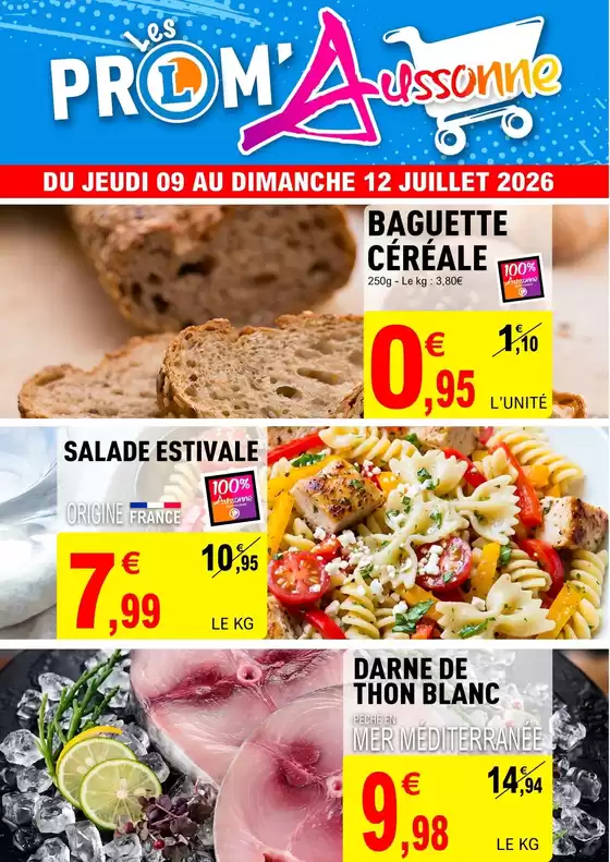 Catalogue E.Leclerc | PROM AUSSONNE SEM28 | 2026-07-09T00:00:00.000Z - 2026-07-12T00:00:00.000Z